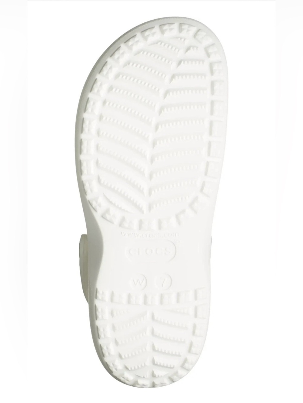 CROCS Baya Classic Platform Clog  Women in White - Picture 5 of 5